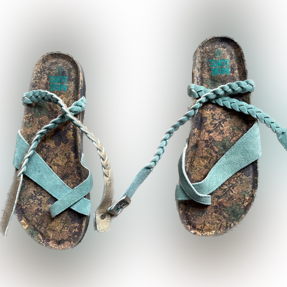 Muk Luks Estelle Gladiator sandal sz 9